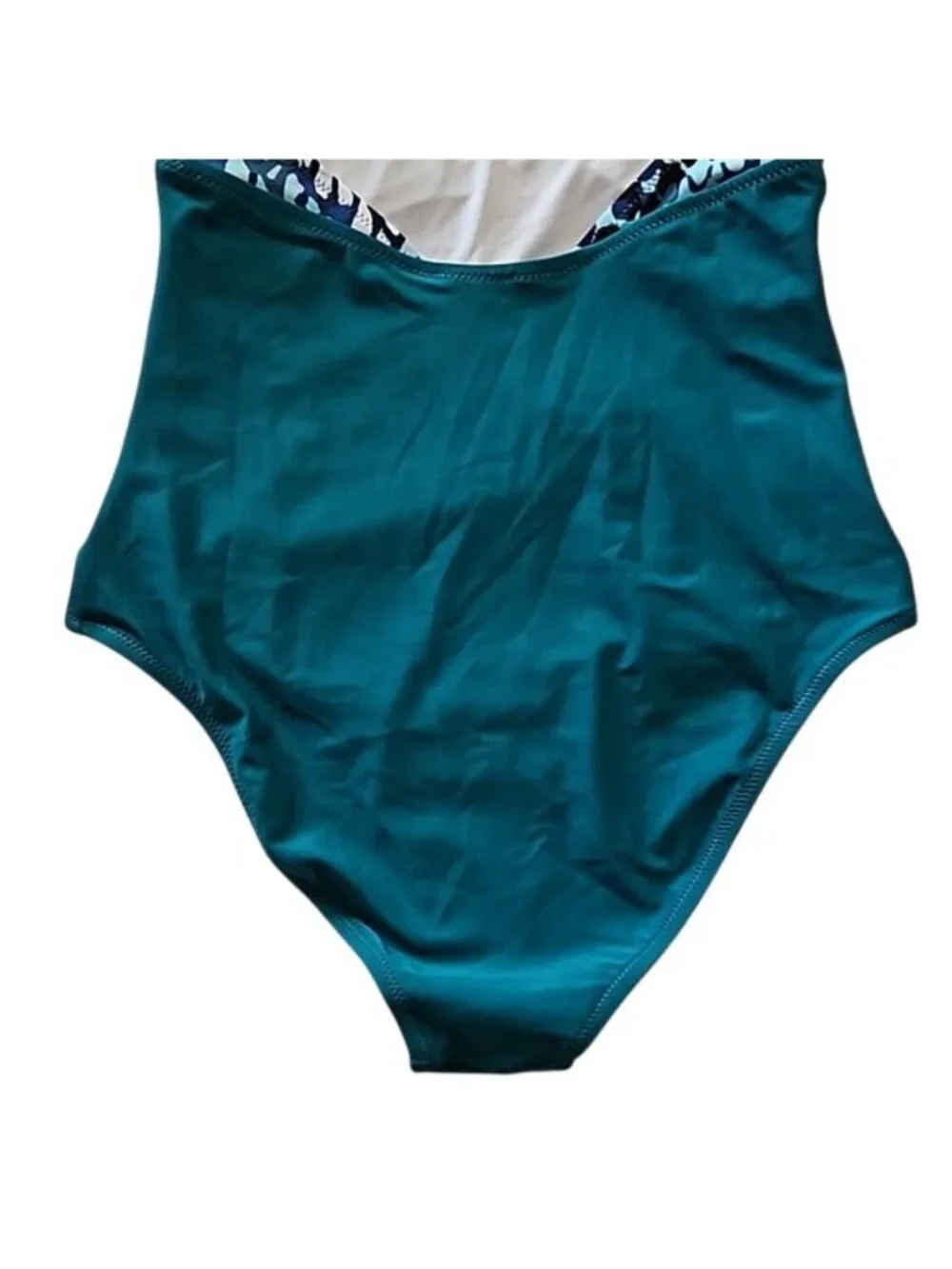 CUPSHE One Piece Swimsuit Small New Beach Vacation Women's Tropical Resort - Picture 7 of 10
